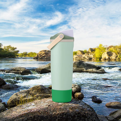Silicone Boot for Owala 30oz & 40oz FreeSip Sway Bottles & Tumblers, Anti-Slip, Scratch-Resistant, Stability Enhancer, Protective Sleeve Accessories