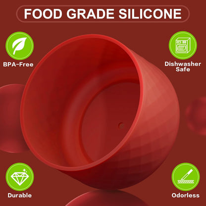 Silicone Boot for Owala 30oz & 40oz FreeSip Sway Bottles & Tumblers, Anti-Slip, Scratch-Resistant, Stability Enhancer, Protective Sleeve Accessories
