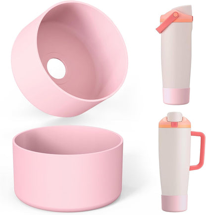 Silicone Boot for Owala 30oz & 40oz FreeSip Sway Bottles & Tumblers, Anti-Slip, Scratch-Resistant, Stability Enhancer, Protective Sleeve Accessories