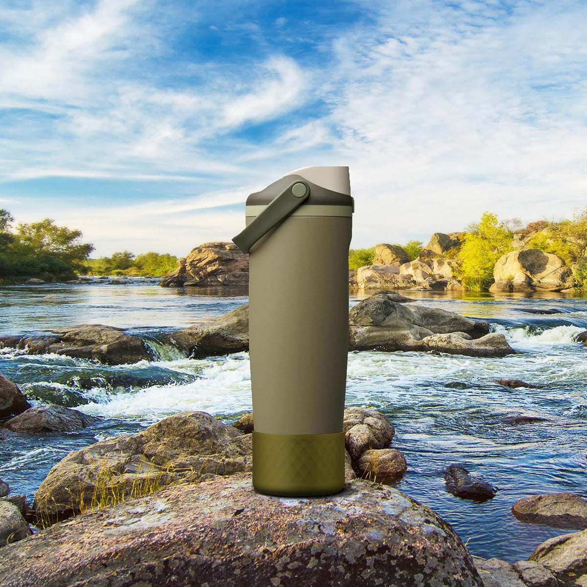 Silicone Boot for Owala 30oz & 40oz FreeSip Sway Bottles & Tumblers, Anti-Slip, Scratch-Resistant, Stability Enhancer, Protective Sleeve Accessories