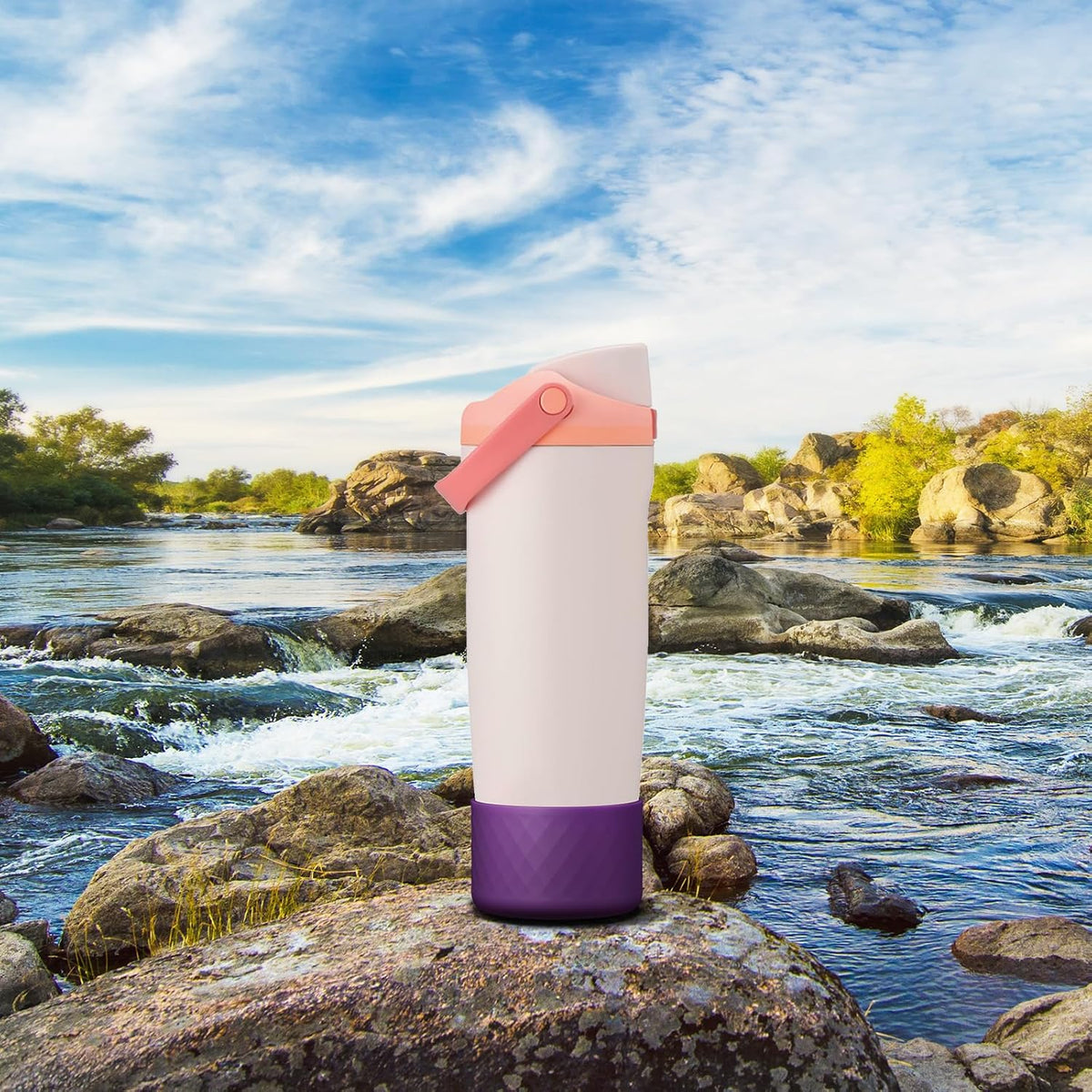 Silicone Boot for Owala 30oz & 40oz FreeSip Sway Bottles & Tumblers, Anti-Slip, Scratch-Resistant, Stability Enhancer, Protective Sleeve Accessories