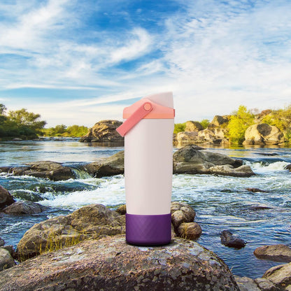 Silicone Boot for Owala 30oz & 40oz FreeSip Sway Bottles & Tumblers, Anti-Slip, Scratch-Resistant, Stability Enhancer, Protective Sleeve Accessories