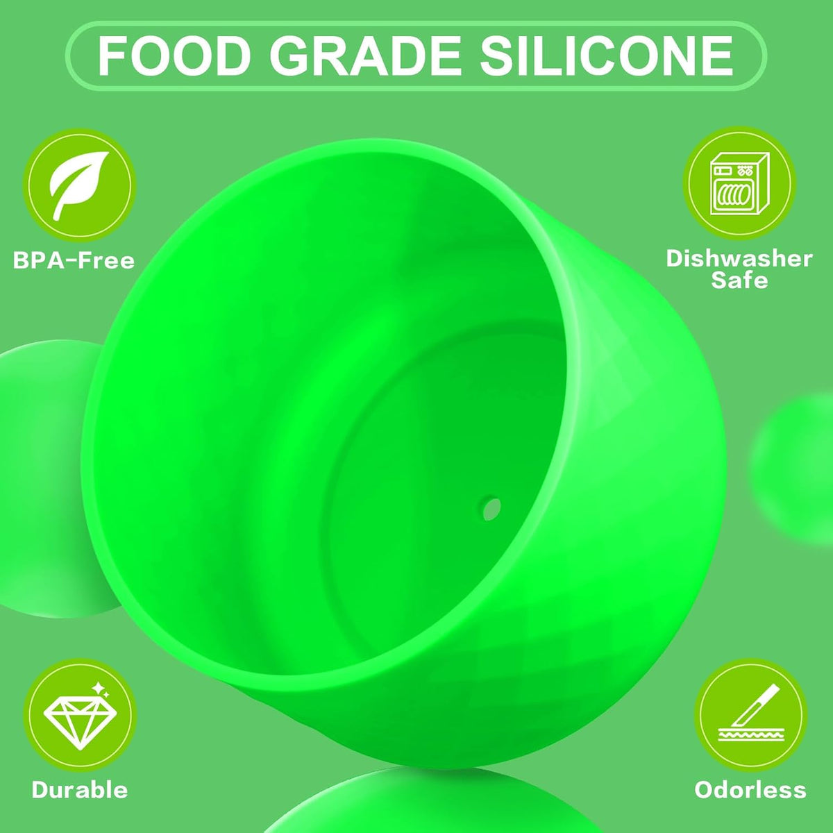 Silicone Boot for Owala 30oz & 40oz FreeSip Sway Bottles & Tumblers, Anti-Slip, Scratch-Resistant, Stability Enhancer, Protective Sleeve Accessories