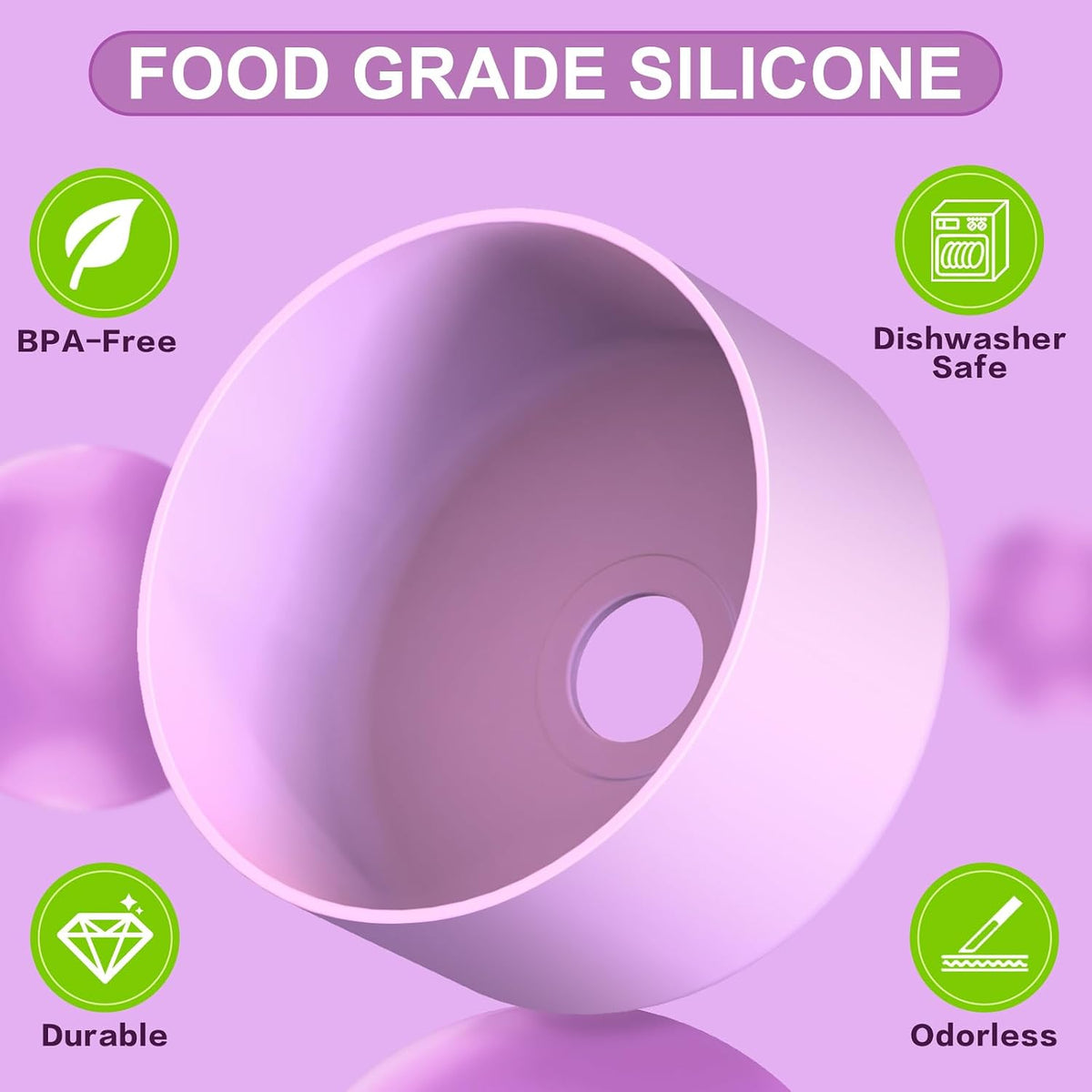 Silicone Boot for Owala 30oz & 40oz FreeSip Sway Bottles & Tumblers, Anti-Slip, Scratch-Resistant, Stability Enhancer, Protective Sleeve Accessories