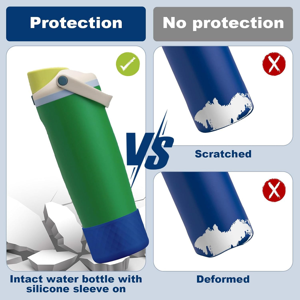 Silicone Boot for Owala 30oz & 40oz FreeSip Sway Bottles & Tumblers, Anti-Slip, Scratch-Resistant, Stability Enhancer, Protective Sleeve Accessories