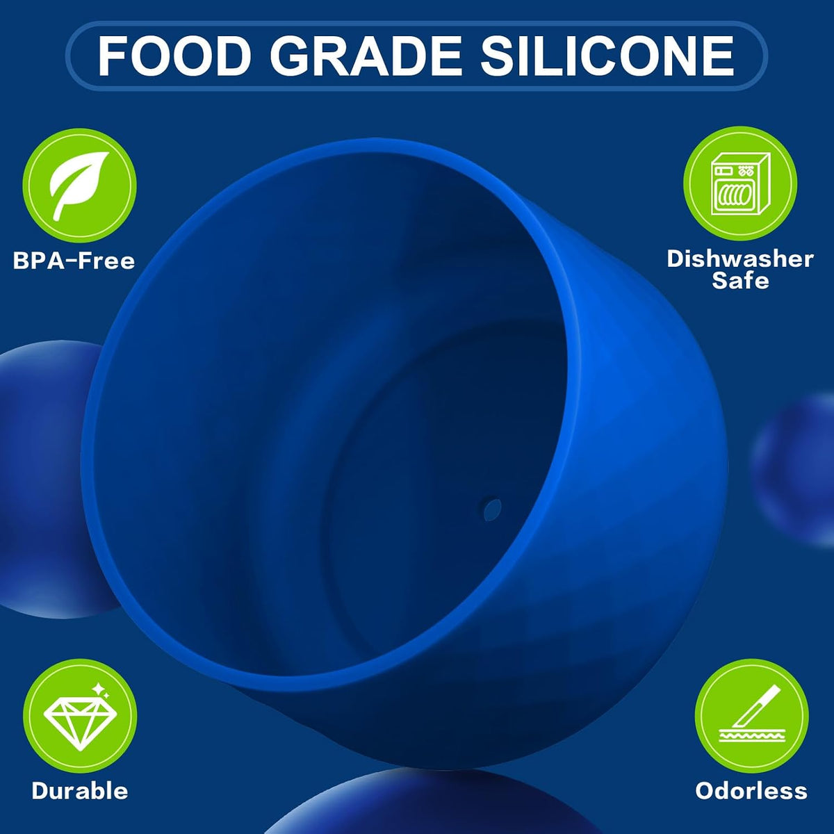 Silicone Boot for Owala 30oz & 40oz FreeSip Sway Bottles & Tumblers, Anti-Slip, Scratch-Resistant, Stability Enhancer, Protective Sleeve Accessories