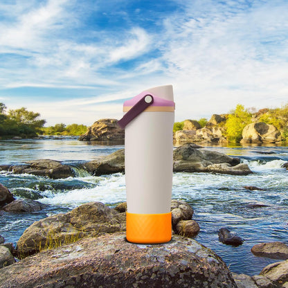Silicone Boot for Owala 30oz & 40oz FreeSip Sway Bottles & Tumblers, Anti-Slip, Scratch-Resistant, Stability Enhancer, Protective Sleeve Accessories