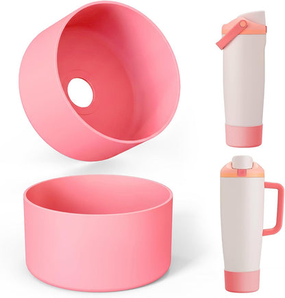 Silicone Boot for Owala 30oz & 40oz FreeSip Sway Bottles & Tumblers, Anti-Slip, Scratch-Resistant, Stability Enhancer, Protective Sleeve Accessories