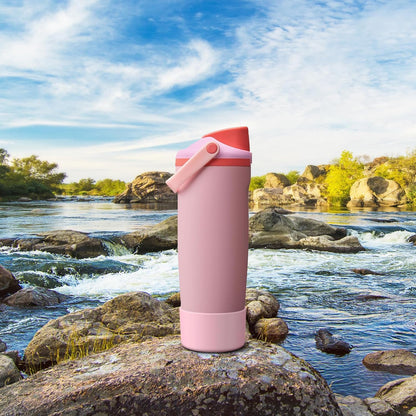 Silicone Boot for Owala 30oz & 40oz FreeSip Sway Bottles & Tumblers, Anti-Slip, Scratch-Resistant, Stability Enhancer, Protective Sleeve Accessories