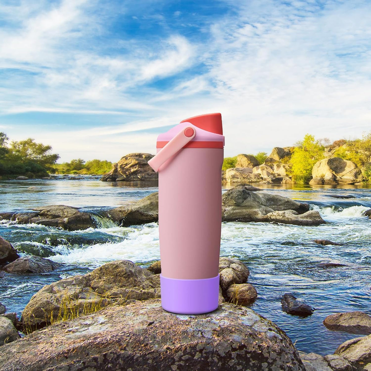 Silicone Boot for Owala 30oz & 40oz FreeSip Sway Bottles & Tumblers, Anti-Slip, Scratch-Resistant, Stability Enhancer, Protective Sleeve Accessories