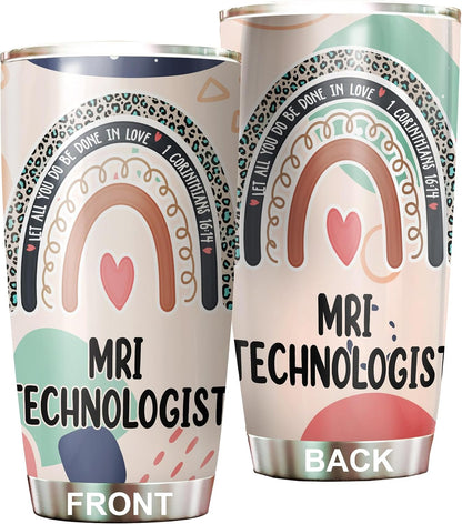 Let All You Do Be Done In Love Postal Clerk Tumbler Stainless Steel 20oz, Office Gifts Women Men Work Friends Coworker, Driking Coffee Cup For Birthday Christmas - Colors M