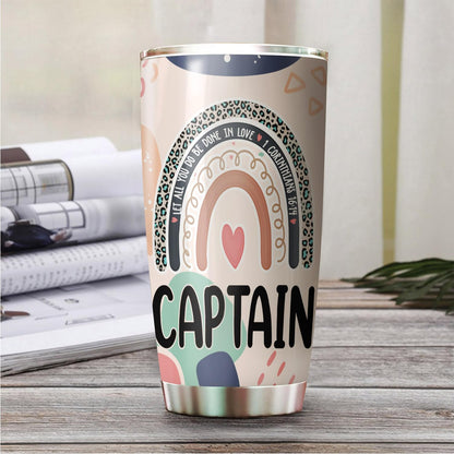 Let All You Do Be Done In Love Postal Clerk Tumbler Stainless Steel 20oz, Office Gifts Women Men Work Friends Coworker, Driking Coffee Cup For Birthday Christmas - Colors D