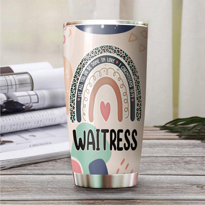 Let All You Do Be Done In Love Postal Clerk Tumbler Stainless Steel 20oz, Office Gifts Women Men Work Friends Coworker, Driking Coffee Cup For Birthday Christmas - Colors D