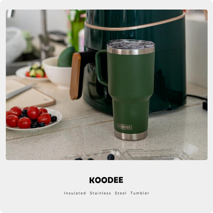 20 oz Stainless Steel Skinny Tumbler Double Wall Insulated Slim Water Tumbler Cup for Coffee, Tea (Baby Blue)