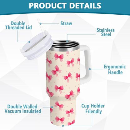 Monkey Face Banana 30 oz Tumbler with Handle and Straw Lid, Insulated Stainless Steel Water Bottle Portable Travel Coffee Tea Mug Cup - Colors A