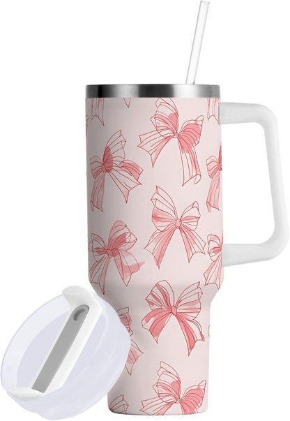 Monkey Face Banana 30 oz Tumbler with Handle and Straw Lid, Insulated Stainless Steel Water Bottle Portable Travel Coffee Tea Mug Cup - Colors A