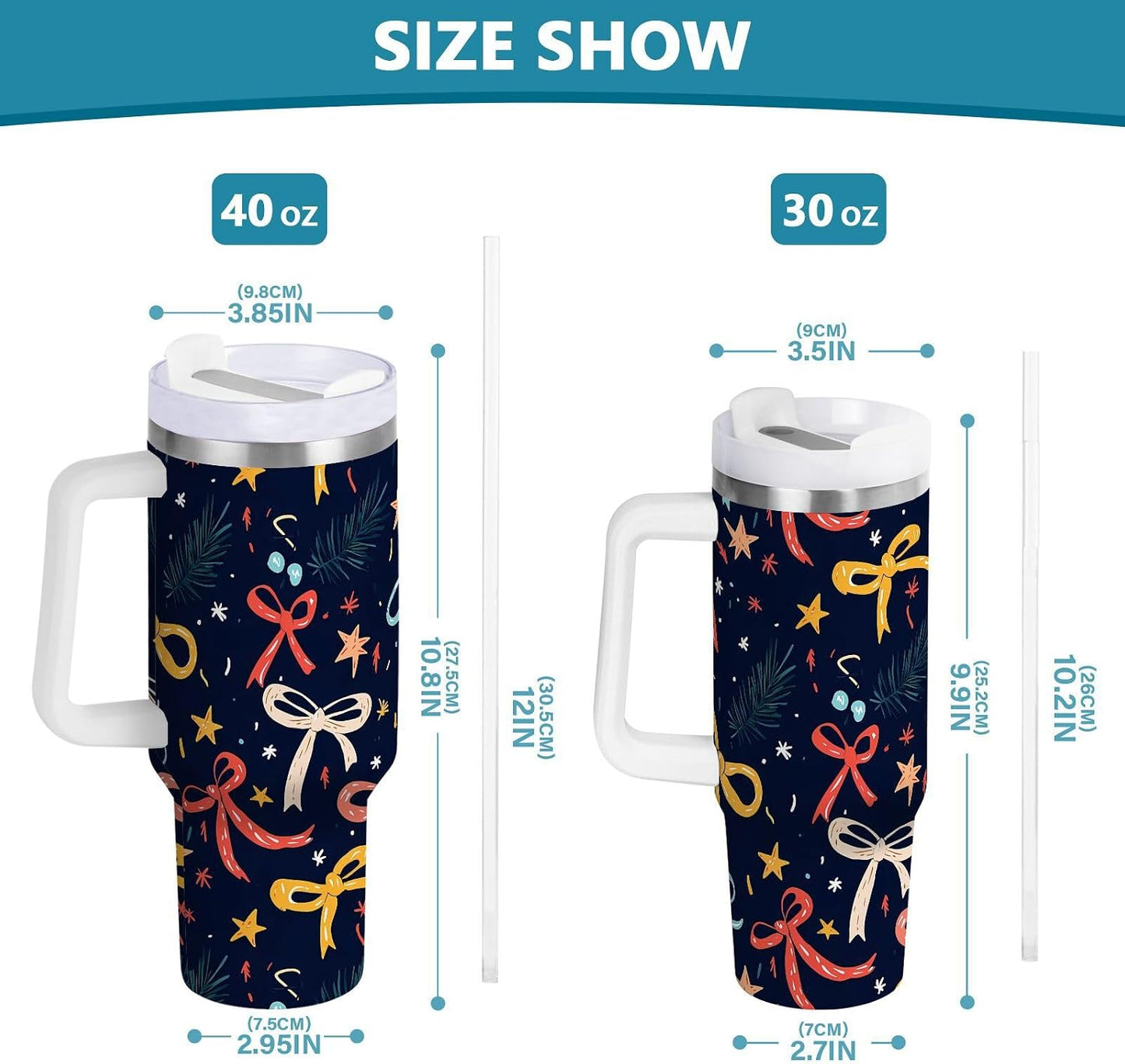 Monkey Face Banana 30 oz Tumbler with Handle and Straw Lid, Insulated Stainless Steel Water Bottle Portable Travel Coffee Tea Mug Cup - Colors A