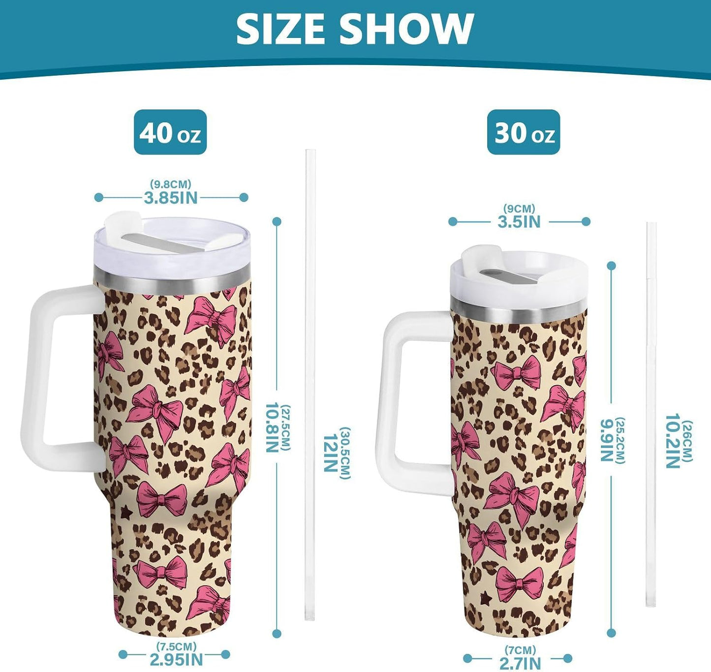 Monkey Face Banana 30 oz Tumbler with Handle and Straw Lid, Insulated Stainless Steel Water Bottle Portable Travel Coffee Tea Mug Cup - Colors A