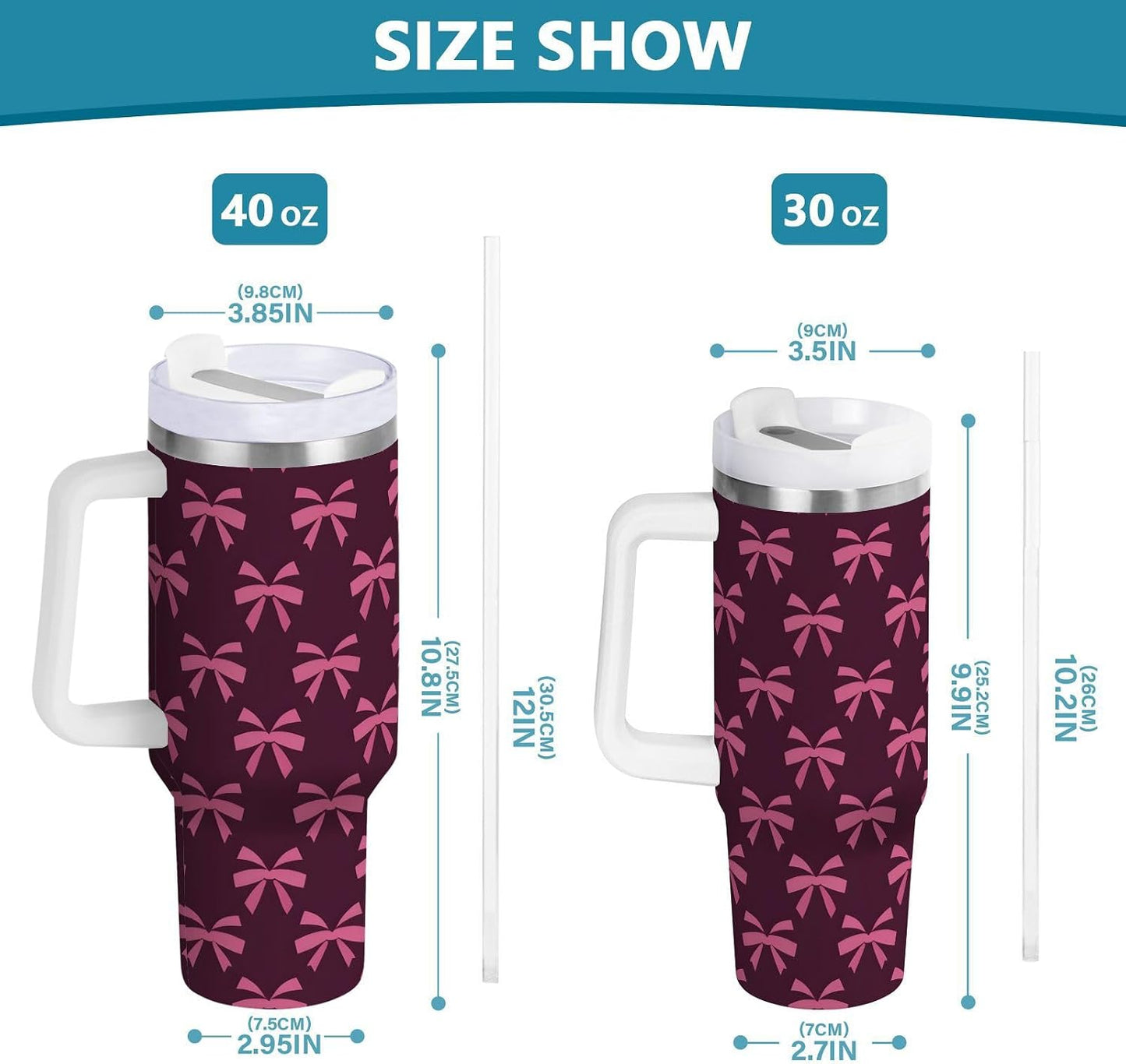 Monkey Face Banana 30 oz Tumbler with Handle and Straw Lid, Insulated Stainless Steel Water Bottle Portable Travel Coffee Tea Mug Cup - Colors A