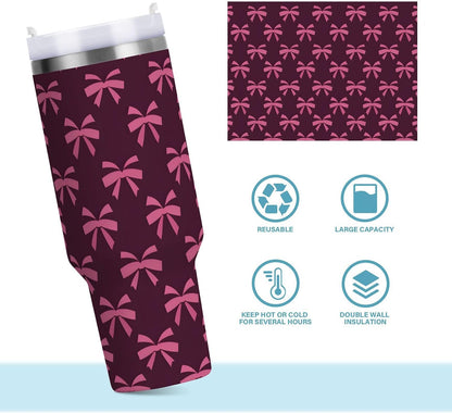 Monkey Face Banana 30 oz Tumbler with Handle and Straw Lid, Insulated Stainless Steel Water Bottle Portable Travel Coffee Tea Mug Cup - Colors A