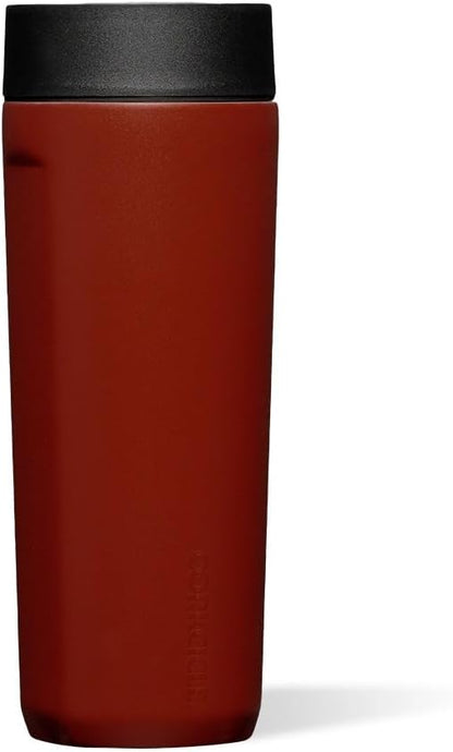 Commuter Cup Travel Mug - Insulated Coffee Mug with Lid - Keeps Drinks Cold 18 Hours - 360° Spill-Proof Sip Lid - Holiday Gift - Great for Gifting Warmth - 17 oz - Powder Blue