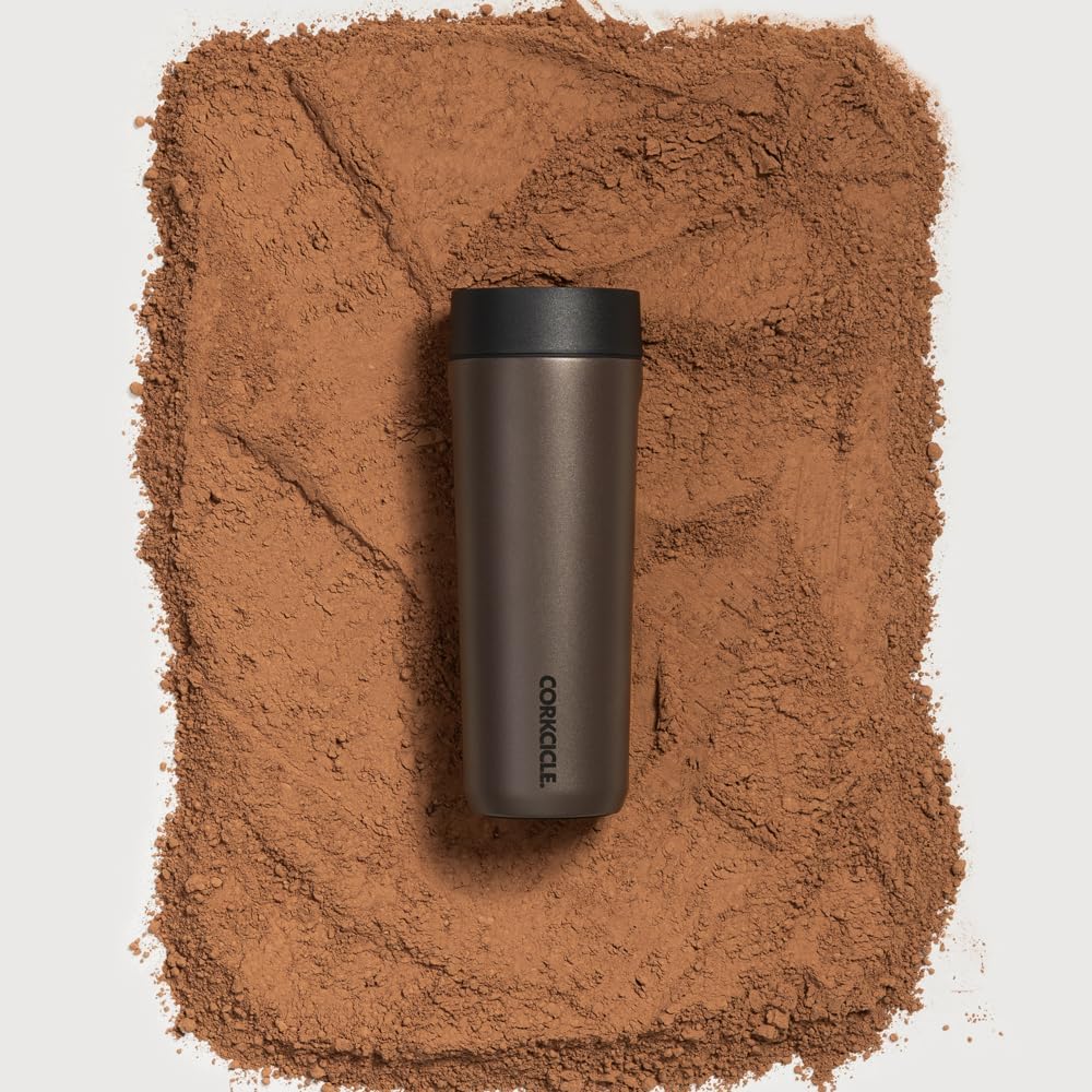 Commuter Cup Travel Mug - Insulated Coffee Mug with Lid - Keeps Drinks Cold 18 Hours - 360° Spill-Proof Sip Lid - Holiday Gift - Great for Gifting Warmth - 17 oz - Powder Blue