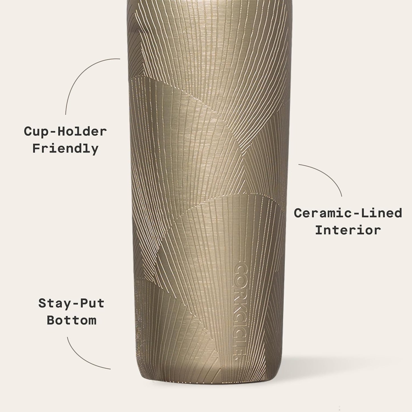 Commuter Cup Travel Mug - Insulated Coffee Mug with Lid - Keeps Drinks Cold 18 Hours - 360° Spill-Proof Sip Lid - Holiday Gift - Great for Gifting Warmth - 17 oz - Powder Blue