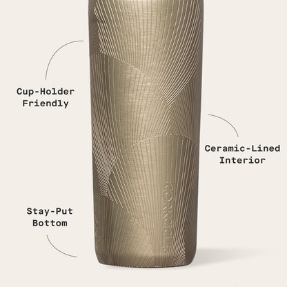 Commuter Cup Travel Mug - Insulated Coffee Mug with Lid - Keeps Drinks Cold 18 Hours - 360° Spill-Proof Sip Lid - Holiday Gift - Great for Gifting Warmth - 17 oz - Powder Blue