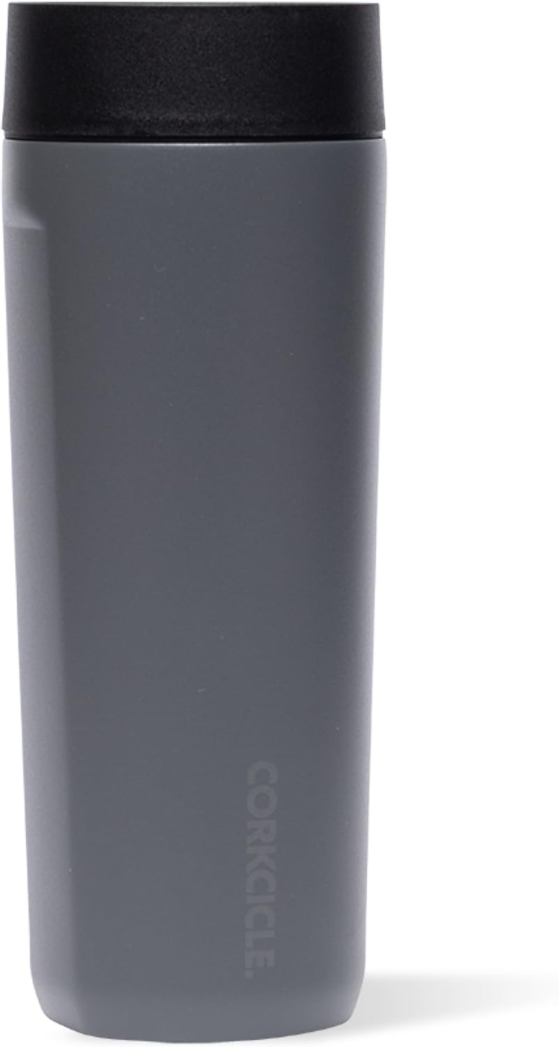 Commuter Cup Travel Mug - Insulated Coffee Mug with Lid - Keeps Drinks Cold 18 Hours - 360° Spill-Proof Sip Lid - Holiday Gift - Great for Gifting Warmth - 17 oz - Powder Blue