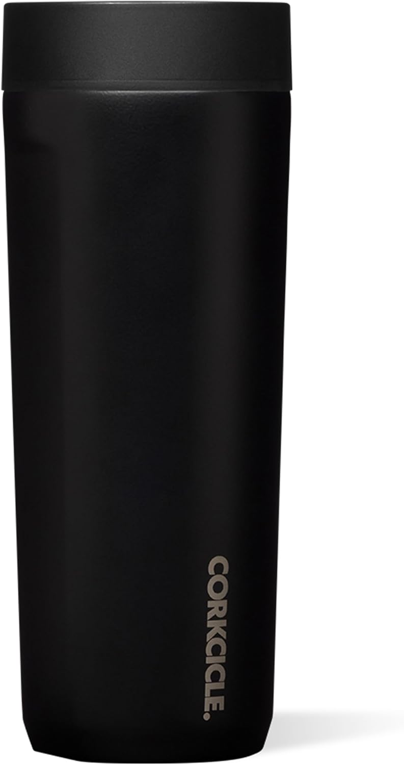 Commuter Cup Travel Mug - Insulated Coffee Mug with Lid - Keeps Drinks Cold 18 Hours - 360° Spill-Proof Sip Lid - Holiday Gift - Great for Gifting Warmth - 17 oz - Powder Blue