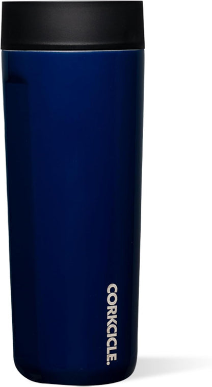 Commuter Cup Travel Mug - Insulated Coffee Mug with Lid - Keeps Drinks Cold 18 Hours - 360° Spill-Proof Sip Lid - Holiday Gift - Great for Gifting Warmth - 17 oz - Powder Blue