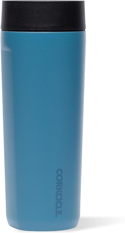 Commuter Cup Travel Mug - Insulated Coffee Mug with Lid - Keeps Drinks Cold 18 Hours - 360° Spill-Proof Sip Lid - Holiday Gift - Great for Gifting Warmth - 17 oz - Powder Blue