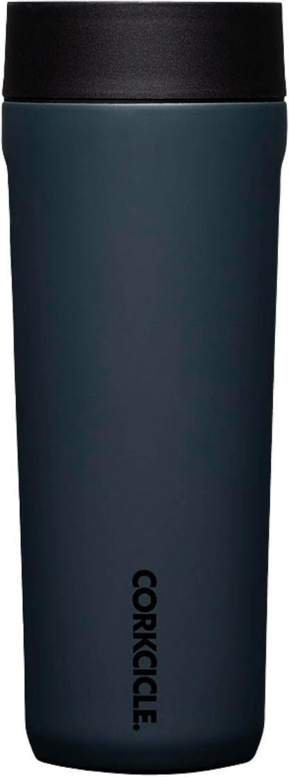 Commuter Cup Travel Mug - Insulated Coffee Mug with Lid - Keeps Drinks Cold 18 Hours - 360° Spill-Proof Sip Lid - Holiday Gift - Great for Gifting Warmth - 17 oz - Powder Blue