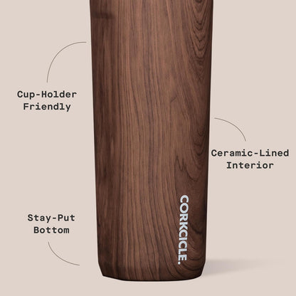 Commuter Cup Travel Mug - Insulated Coffee Mug with Lid - Keeps Drinks Cold 18 Hours - 360° Spill-Proof Sip Lid - Holiday Gift - Great for Gifting Warmth - 17 oz - Powder Blue