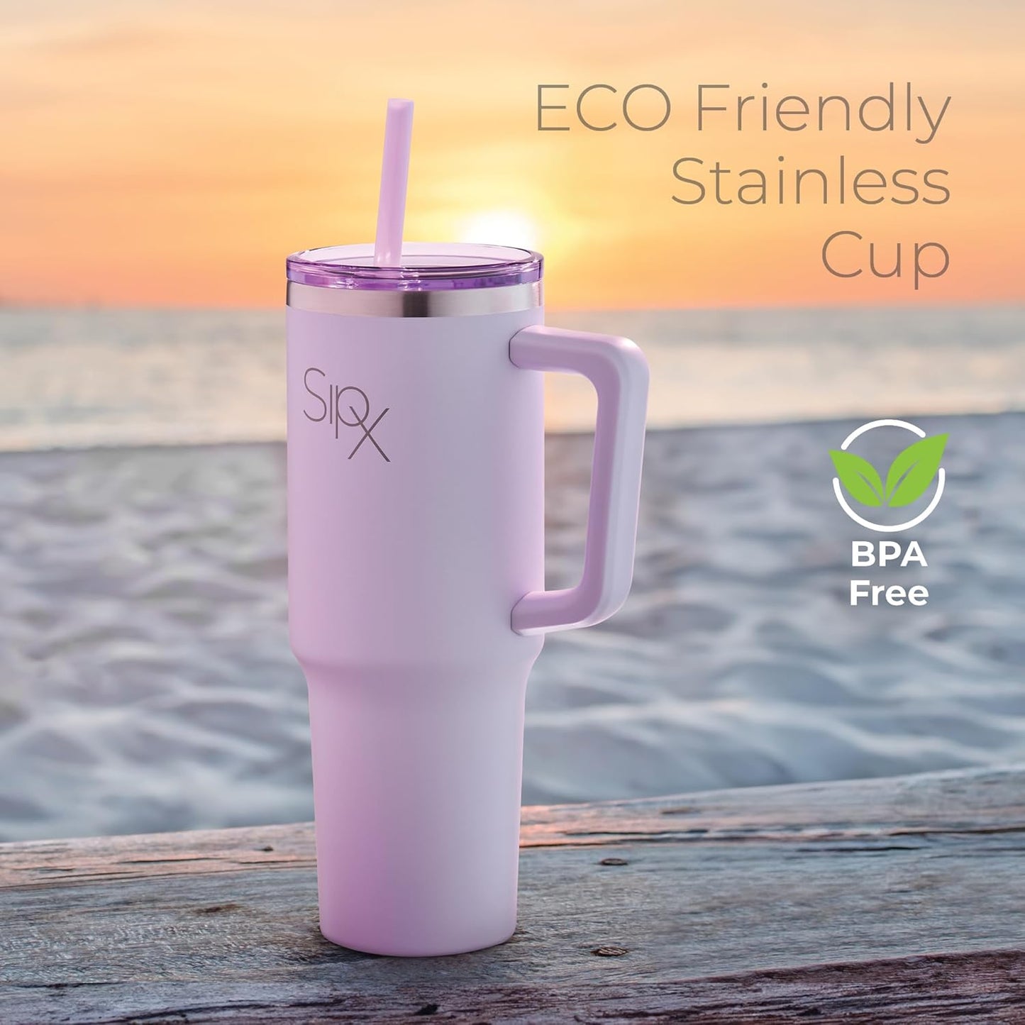 ™ 30 oz Insulated Tumbler with Handle & Straw – Vacuum Insulated Stainless Steel, Leakproof, Cupholder Friendly – Perfect for Iced Coffee, Water & Travel – Grey