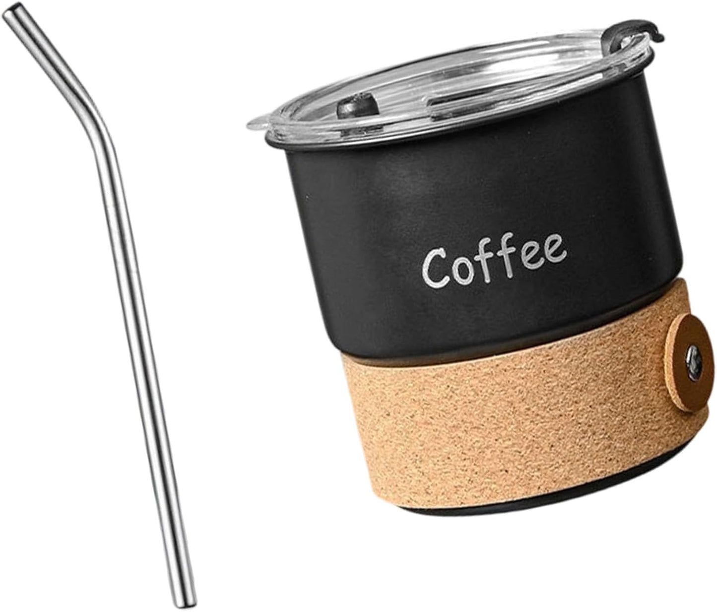 304 Stainless Steels Vacuum Insulating Coffee Cup Portable Leakproof Lid Dishwasher Safe Travel Mug for Commuters Ergonomic Grip Coffee Cup