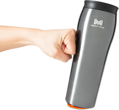 The Untippable Mug | Grips When Hit, Lifts for Sips | Insulated Stainless Steel Tumbler | Cupholder Friendly | Gifts for Women Men All | Leakproof | 6 Hour Hot / 24 Cold | 16oz | Teal
