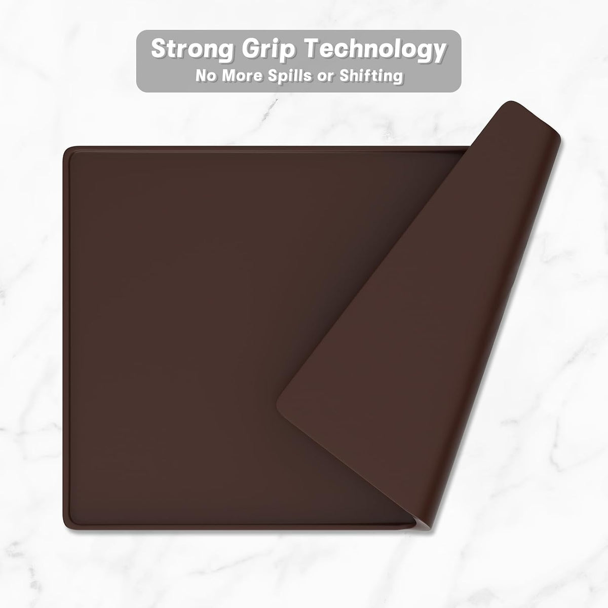 Silicone Coffee Mat, 16" x 24" Waterproof Raised Edge Coffee Bar Mats for Espresso Machine Station Accessories, Heat Resistant Detachable Dish Drying Pad for Kitchen Counter, Dish Rack, Green