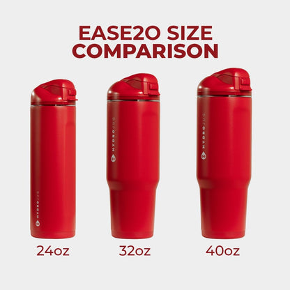 Ease2o 32oz Insulated Water Bottle, Straw & Chug, Sweet Pea