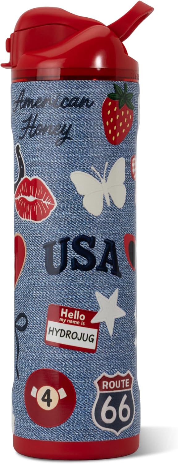 Ease2o 32oz Insulated Water Bottle, Straw & Chug, Sweet Pea