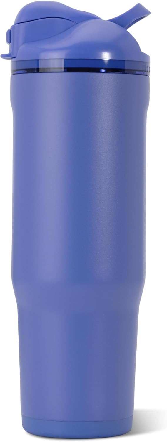 Ease2o 32oz Insulated Water Bottle, Straw & Chug, Sweet Pea