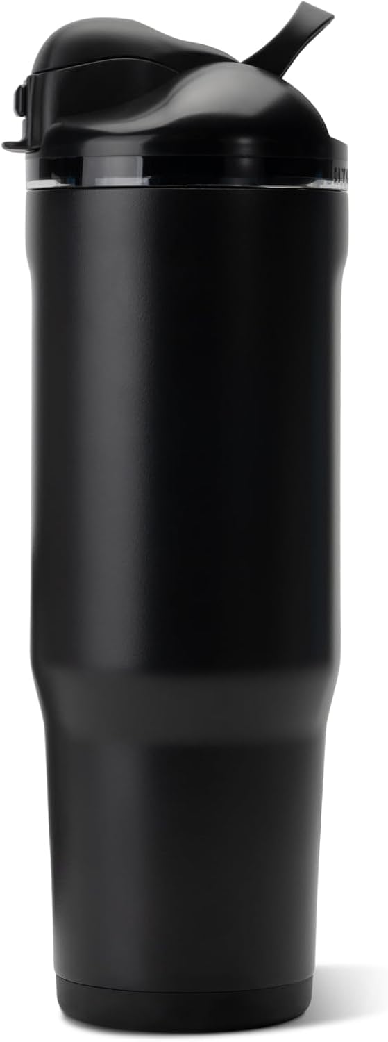 Ease2o 32oz Insulated Water Bottle, Straw & Chug, Sweet Pea