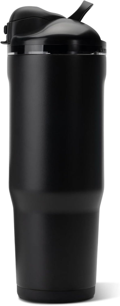Ease2o 32oz Insulated Water Bottle, Straw & Chug, Sweet Pea