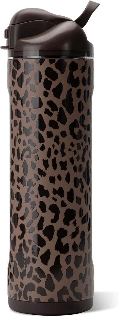 Ease2o 32oz Insulated Water Bottle, Straw & Chug, Sweet Pea