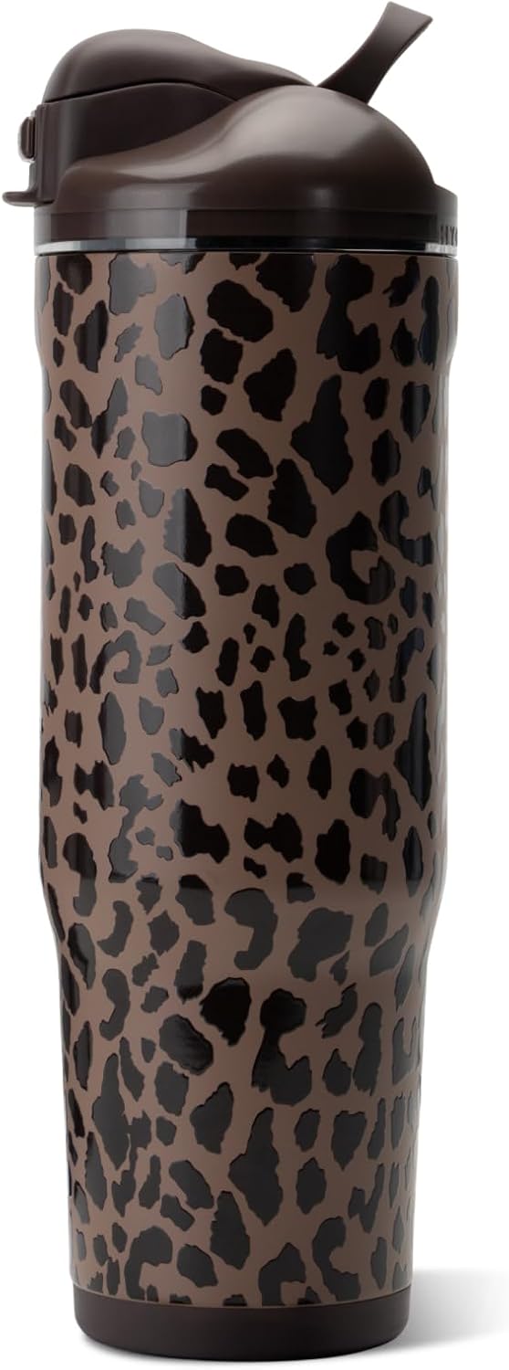 Ease2o 32oz Insulated Water Bottle, Straw & Chug, Sweet Pea