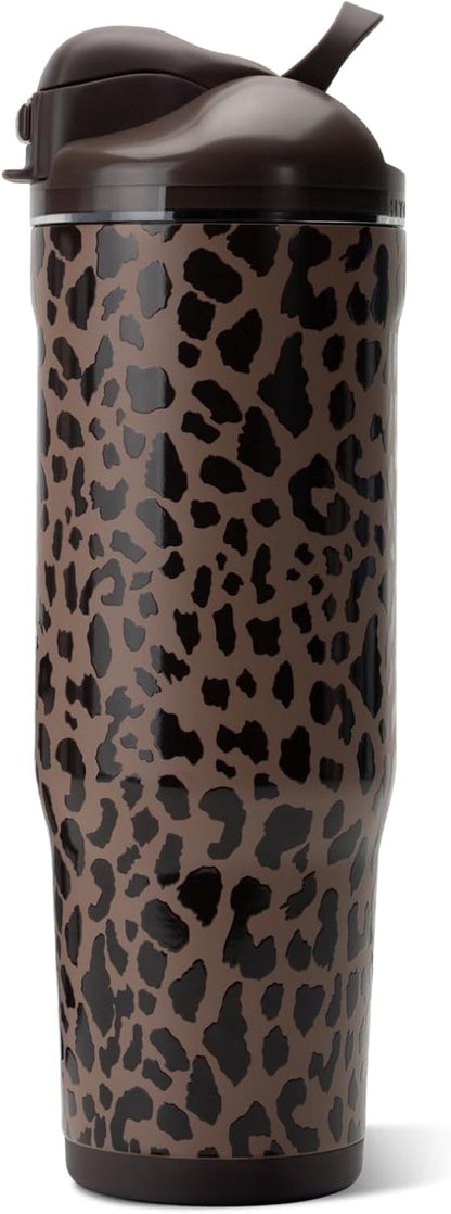 Ease2o 32oz Insulated Water Bottle, Straw & Chug, Sweet Pea