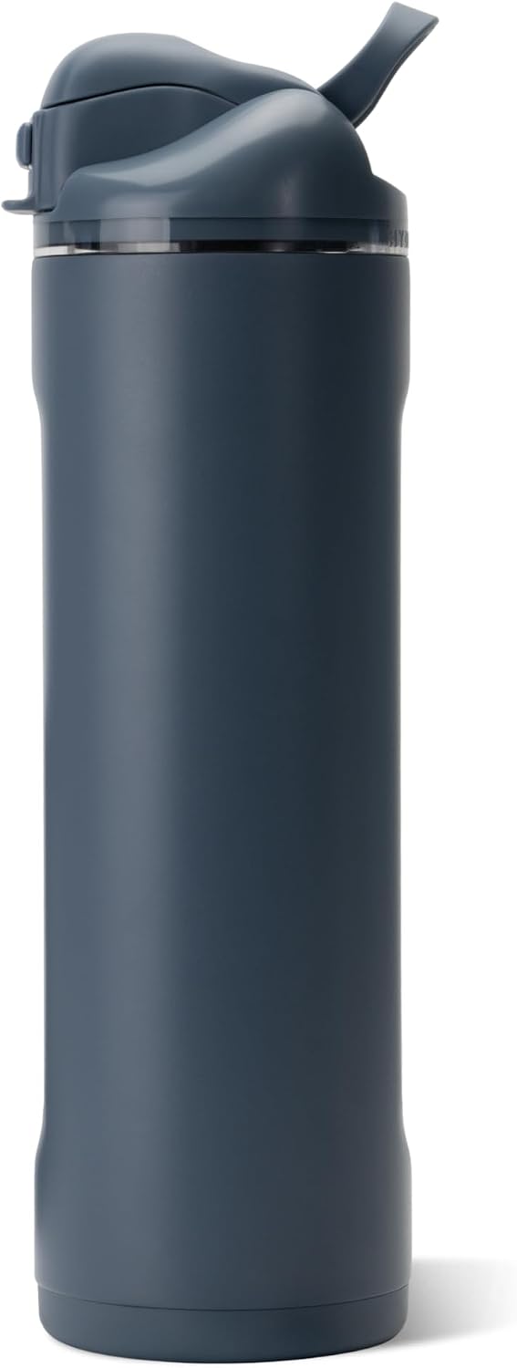 Ease2o 32oz Insulated Water Bottle, Straw & Chug, Sweet Pea