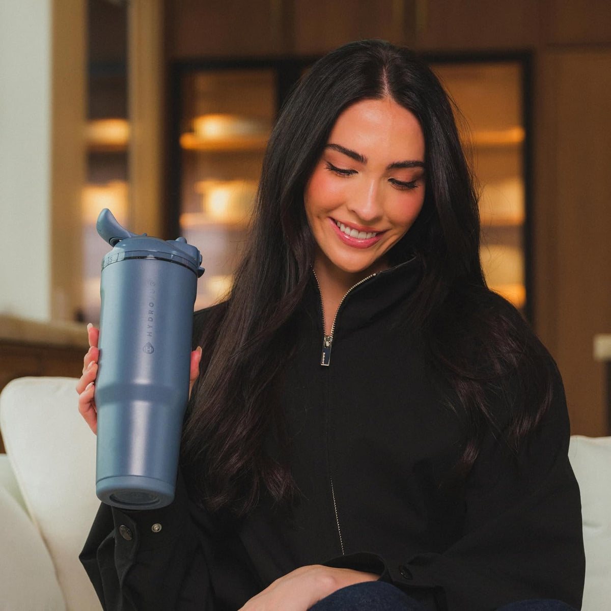 Ease2o 32oz Insulated Water Bottle, Straw & Chug, Sweet Pea