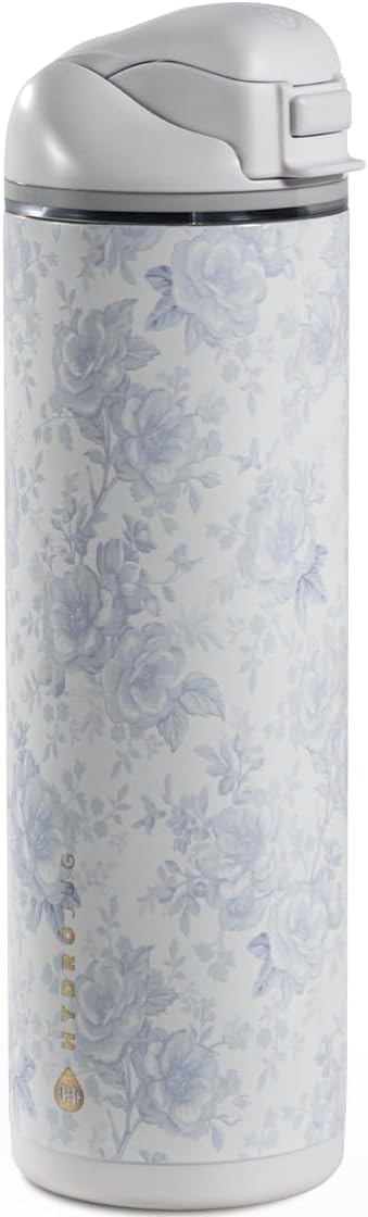 Ease2o 32oz Insulated Water Bottle, Straw & Chug, Sweet Pea