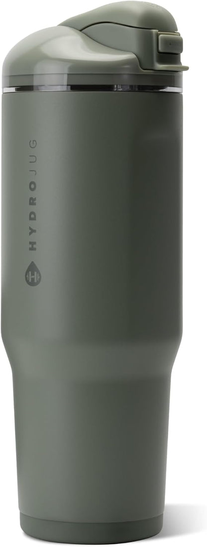 Ease2o 32oz Insulated Water Bottle, Straw & Chug, Sweet Pea
